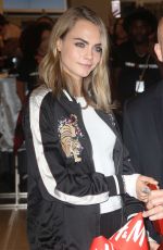 CARA DELEVINGNE at H&M Store Opening in New York 11/17/2016