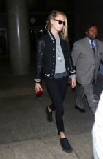 CARA DELEVINGNE at Los Angeles International Airport 11/12/2016