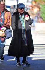 CARRIE FISHER Out and About in New York 11/23/2016