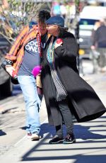 CARRIE FISHER Out and About in New York 11/23/2016