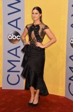 CASSADEE POPE at 50th Annual CMA Awards in Nashville 11/02/2016