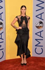 CASSADEE POPE at 50th Annual CMA Awards in Nashville 11/02/2016