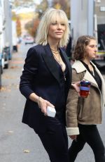 CATE BLANCHETT on the Set of 