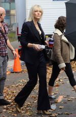 CATE BLANCHETT on the Set of 