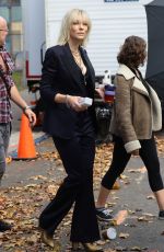CATE BLANCHETT on the Set of 