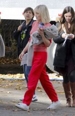 CATE BLANCHETT on the Set of 