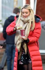 CATHERINE TYLDESLEY on the Set of 