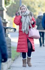 CATHERINE TYLDESLEY on the Set of 