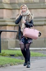 CATHERINE TYLDESLEY on the Set of 
