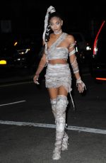 CHANEL IMAN at Heidi Klum’s 17th Annual Halloween Bash in New York 10/31/2016