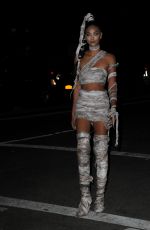 CHANEL IMAN at Heidi Klum’s 17th Annual Halloween Bash in New York 10/31/2016