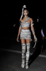 CHANEL IMAN at Heidi Klum’s 17th Annual Halloween Bash in New York 10/31/2016