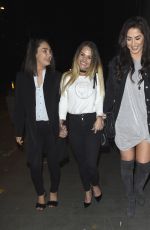 CHANTELLE CONNELLY and DERBY WARD Night Out in Manchester 11/25/2016