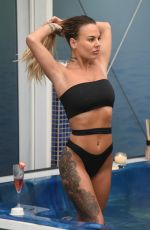 CHANTELLE CONNELLY in Bikini at a Spa in Liverpool 11/22/2016