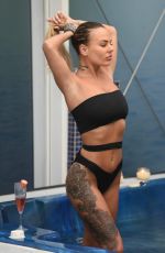 CHANTELLE CONNELLY in Bikini at a Spa in Liverpool 11/22/2016