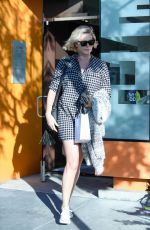 CHARLIZE THERON Leaves a Spa in West Hollywood 11/22/2016