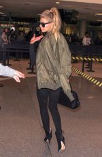 CHARLOTTE MCKINNEY at Los Angeles International Airport 11/22/2016