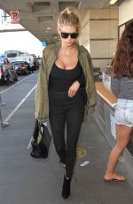 CHARLOTTE MCKINNEY at Los Angeles International Airport 11/22/2016