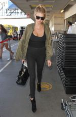 CHARLOTTE MCKINNEY at Los Angeles International Airport 11/22/2016