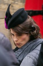 CHARLOTTE RILEY on the Set of 