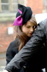 CHARLOTTE RILEY on the Set of 