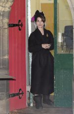 CHARLOTTE RILEY on the Set of 