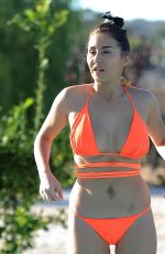 CHLOE GOODMAN in Bikini at a Beach in Mykonos 11/08/2016