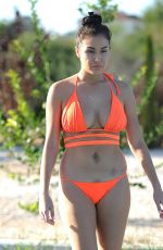 CHLOE GOODMAN in Bikini at a Beach in Mykonos 11/08/2016