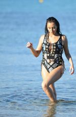 CHLOE GOODMAN in Smisuit at a Beach in Mykonos 11/07/2016