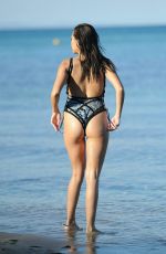 CHLOE GOODMAN in Smisuit at a Beach in Mykonos 11/07/2016