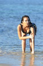 CHLOE GOODMAN in Smisuit at a Beach in Mykonos 11/07/2016