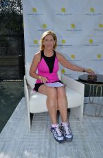 CHRIS EVERT at 27th Annual Chris Evert/Raymond James Pro-celebrity Tennis Classic Media Day at Boca Raton 11/18/2016