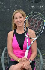 CHRIS EVERT at 27th Annual Chris Evert/Raymond James Pro-celebrity Tennis Classic Media Day at Boca Raton 11/18/2016