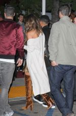 CHRISSY TEIGEN Arrives at Kanye West