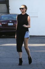 CHRISSY TEIGEN in Shorts Out in Beverly Hills 11/08/2016