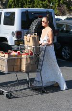 CHRISSY TEIGEN Out Shopping in West Hollywood 11/24/2016