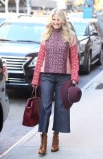 CHRISTIE BRINKLEY Out and About in New York 11/17/2016