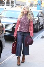 CHRISTIE BRINKLEY Out and About in New York 11/17/2016