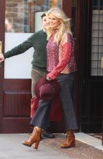 CHRISTIE BRINKLEY Out and About in New York 11/17/2016
