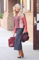 CHRISTIE BRINKLEY Out and About in New York 11/17/2016