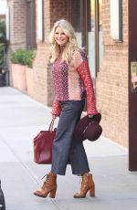 CHRISTIE BRINKLEY Out and About in New York 11/17/2016
