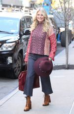 CHRISTIE BRINKLEY Out and About in New York 11/17/2016