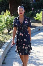 CHRISTINA MILIAN Out Voting in Los Angeles 11/08/2016