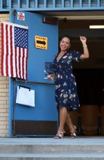 CHRISTINA MILIAN Out Voting in Los Angeles 11/08/2016