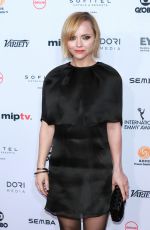 CHRISTINA RICCI at 44th International Emmy Awards in New York 11/21/1016