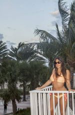 CLAUDIA ROMANI in Bikini at a Pool in Miami 11/13/2016