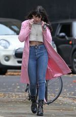 DAISY LOWE Out and About in London 11/14/2016