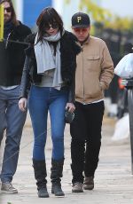DAISY LOWE Out and About in London 11/26/2016