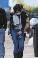 DAISY LOWE Out and About in London 11/26/2016