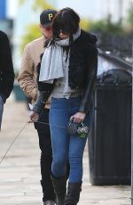 DAISY LOWE Out and About in London 11/26/2016